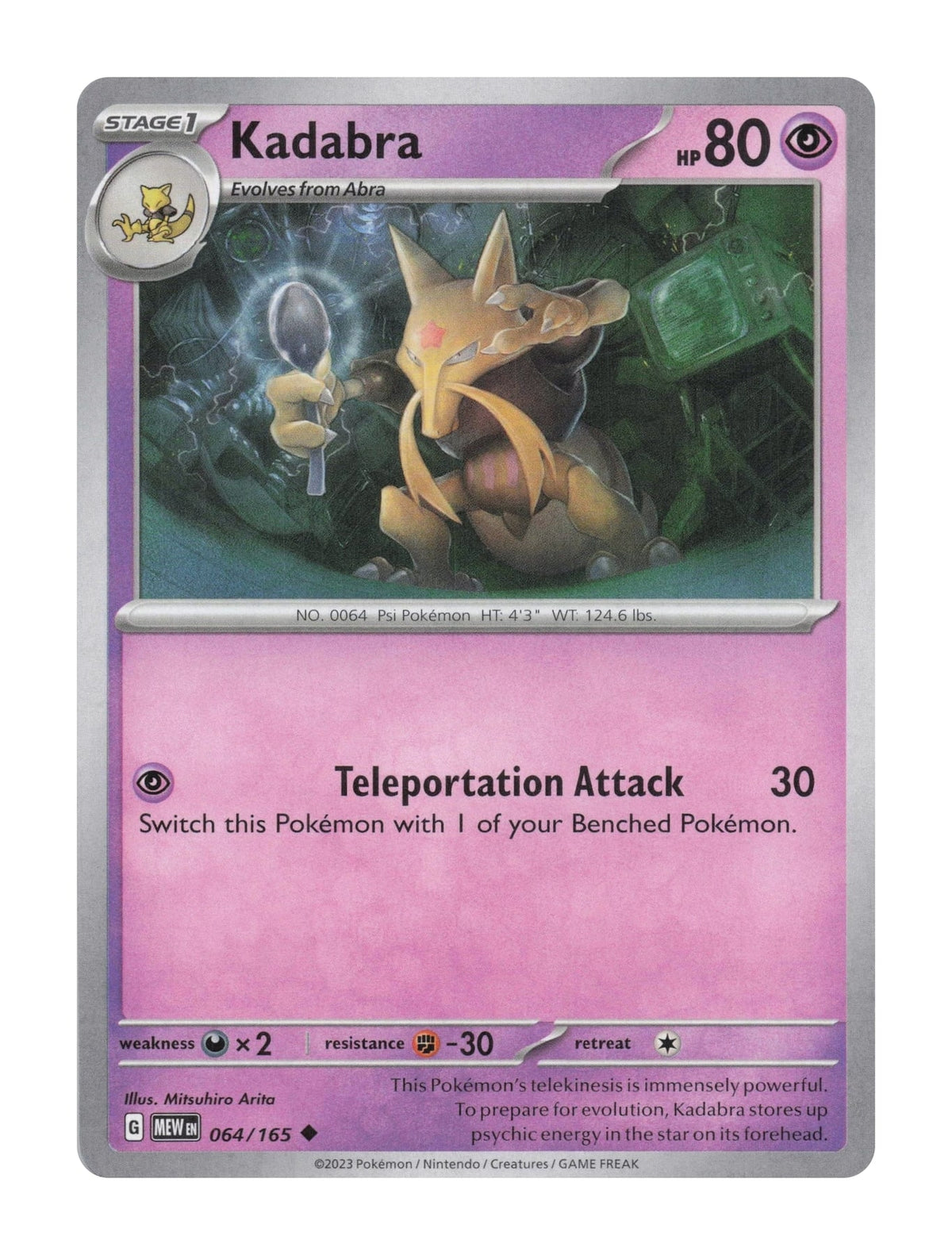Kadabra - NM front