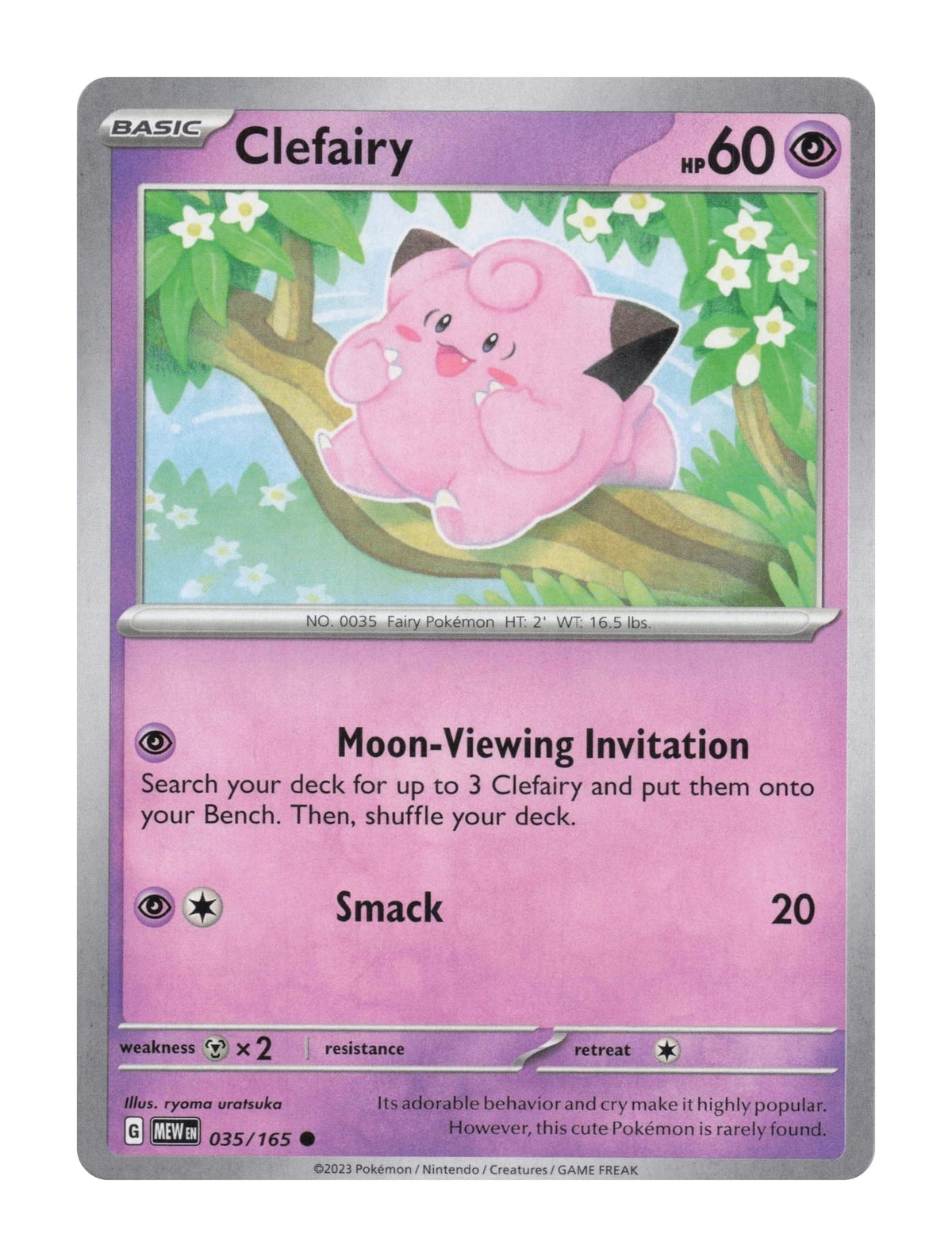 Clefairy - NM front
