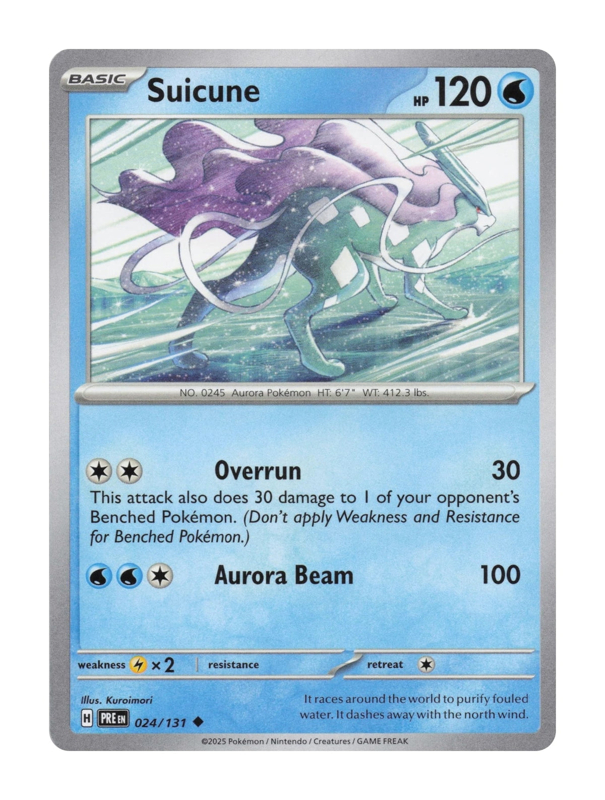 Suicune - NM front