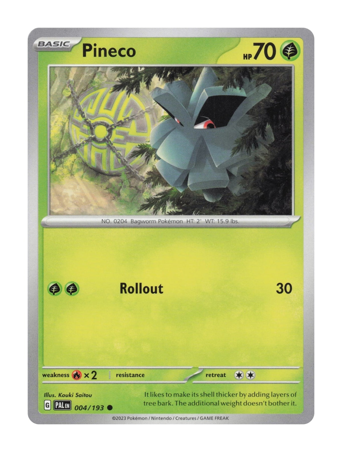 Pineco - NM front