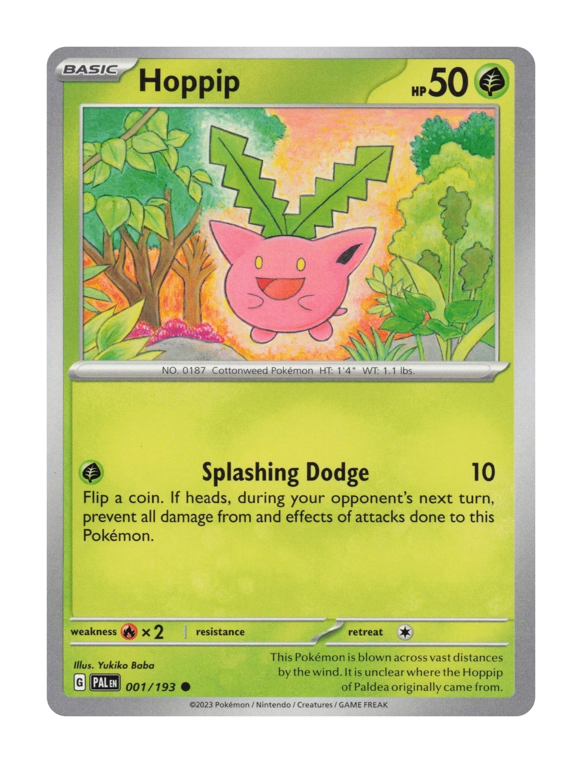 Hoppip - NM front