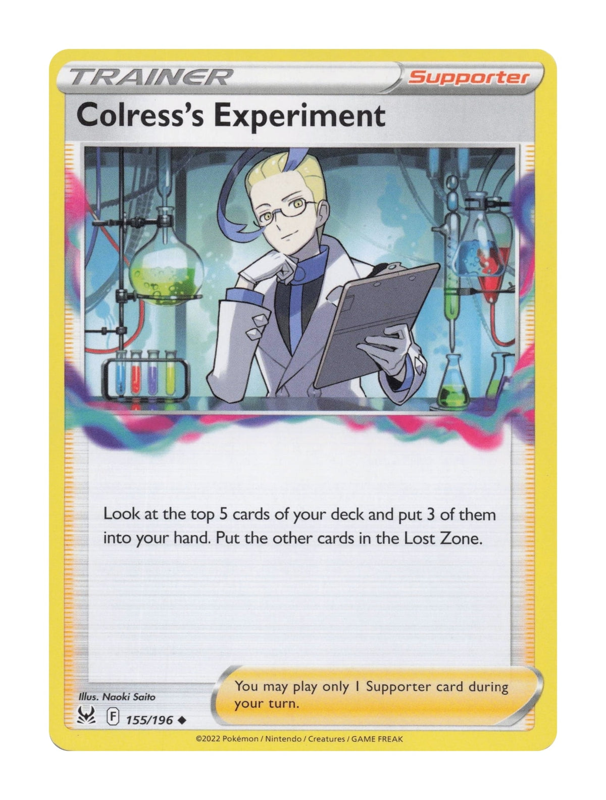 Colress's Experiment - NM front
