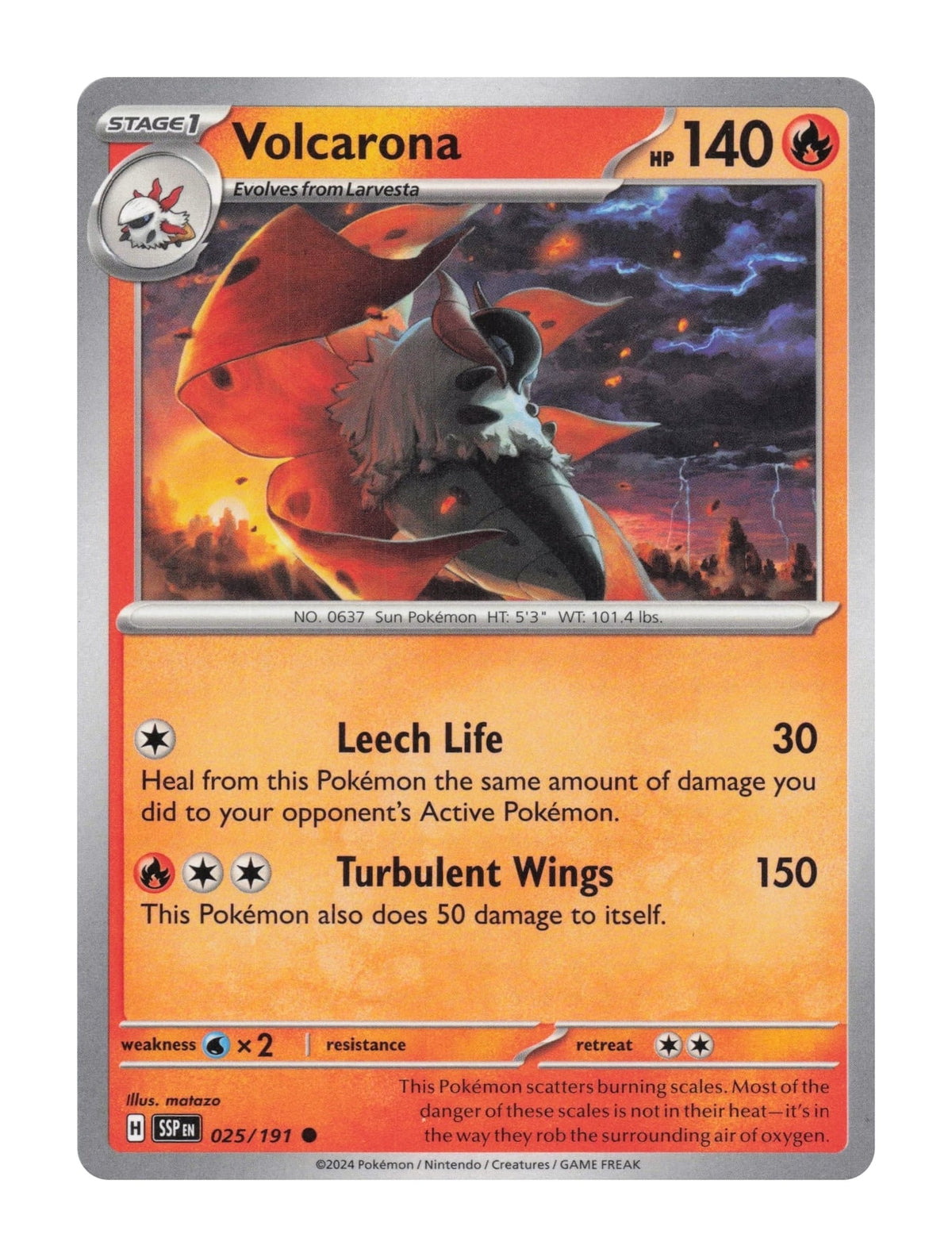 Volcarona - NM front
