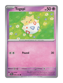 Togepi - NM front