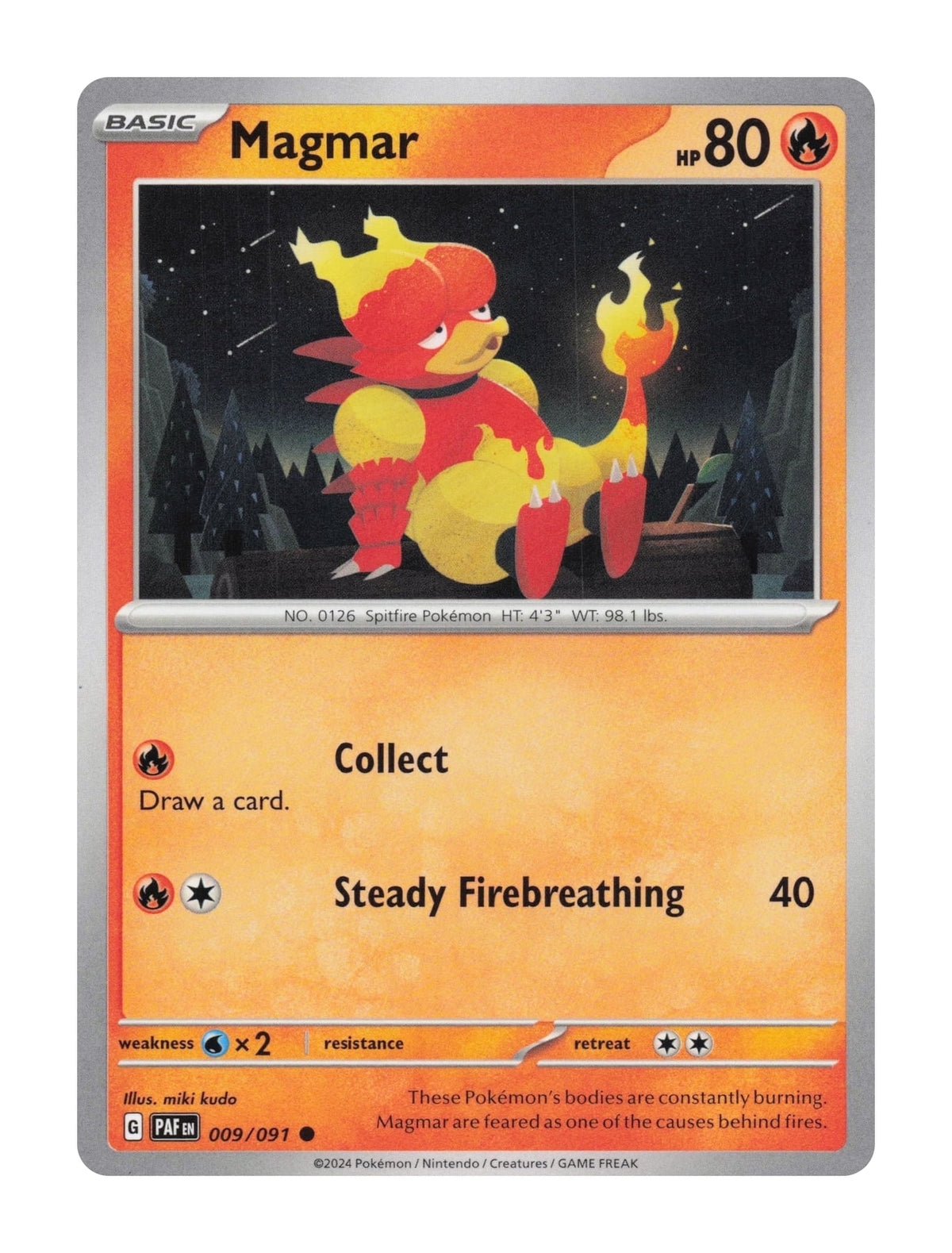 Magmar - NM front
