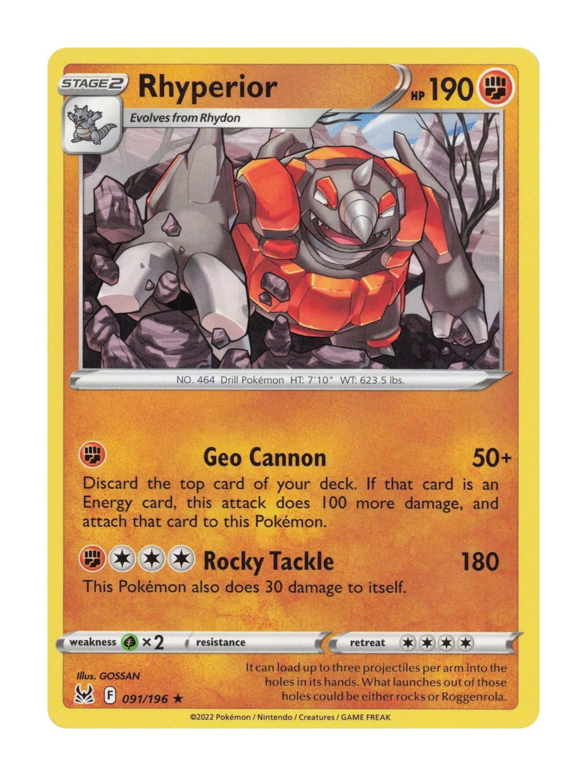 Rhyperior - NM front
