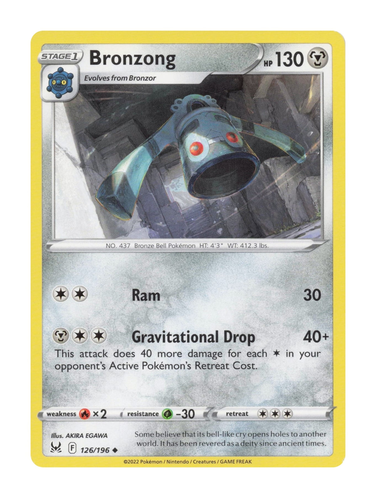 Bronzong - NM front