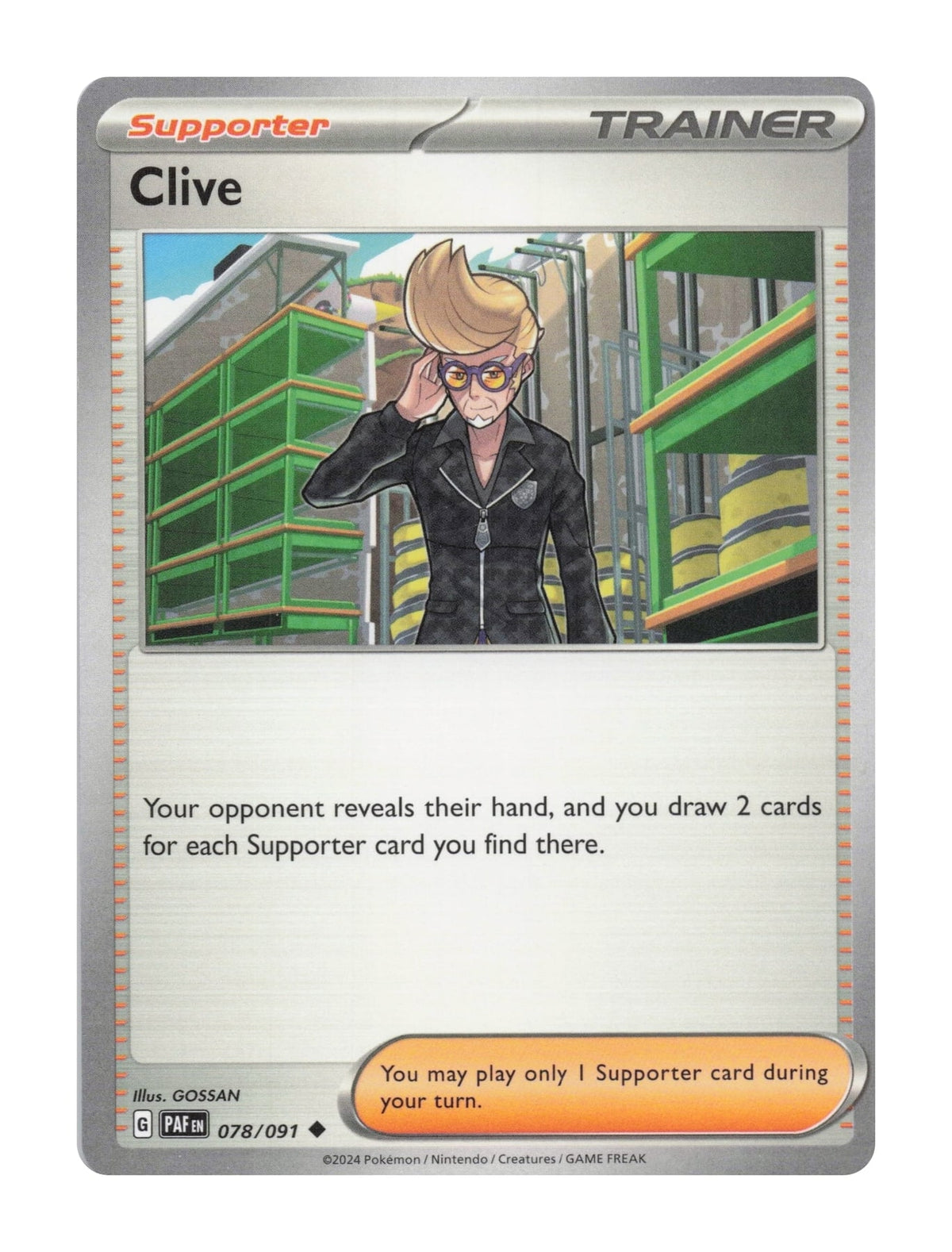 Clive - NM front