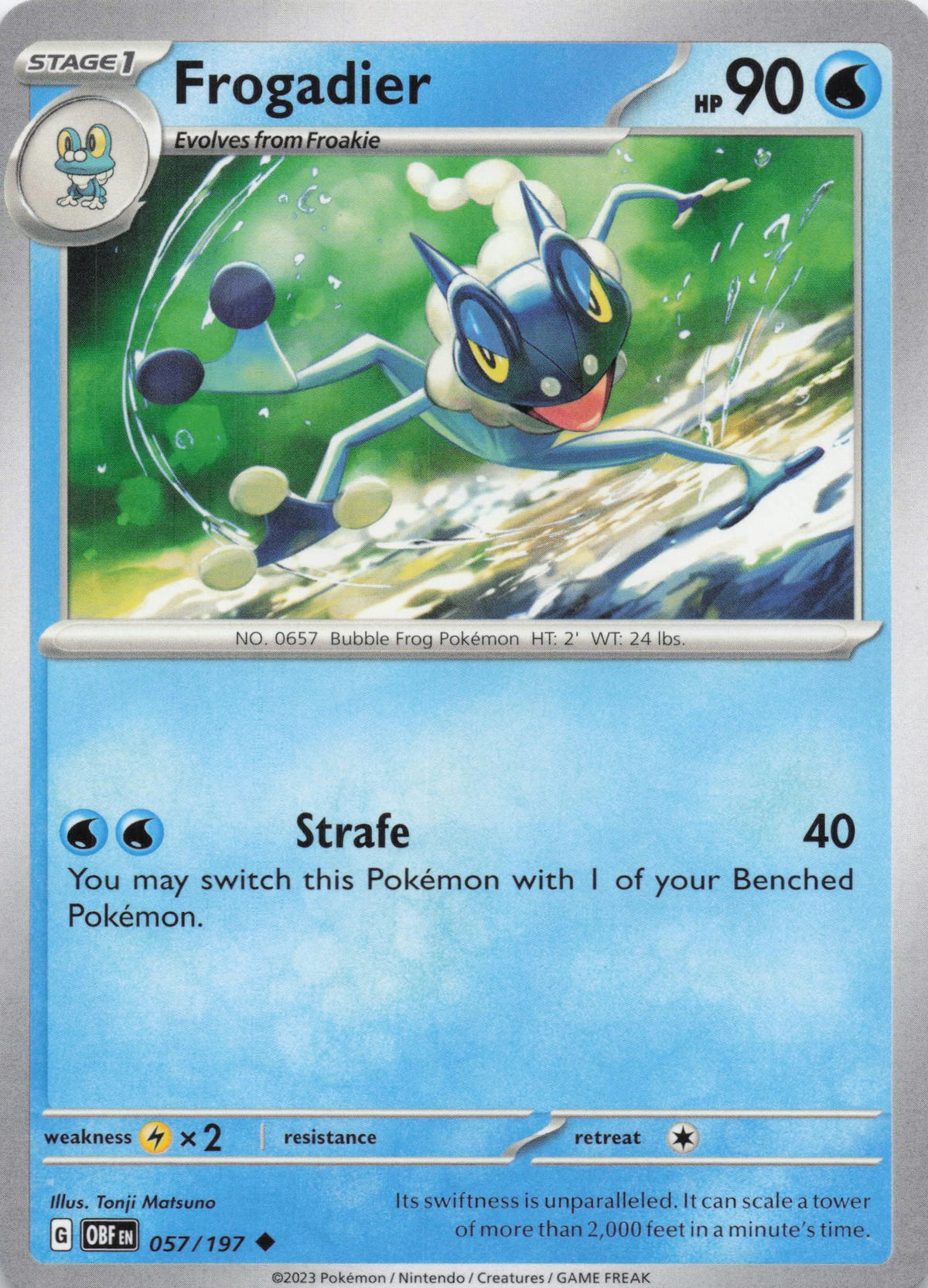 Frogadier - NM front