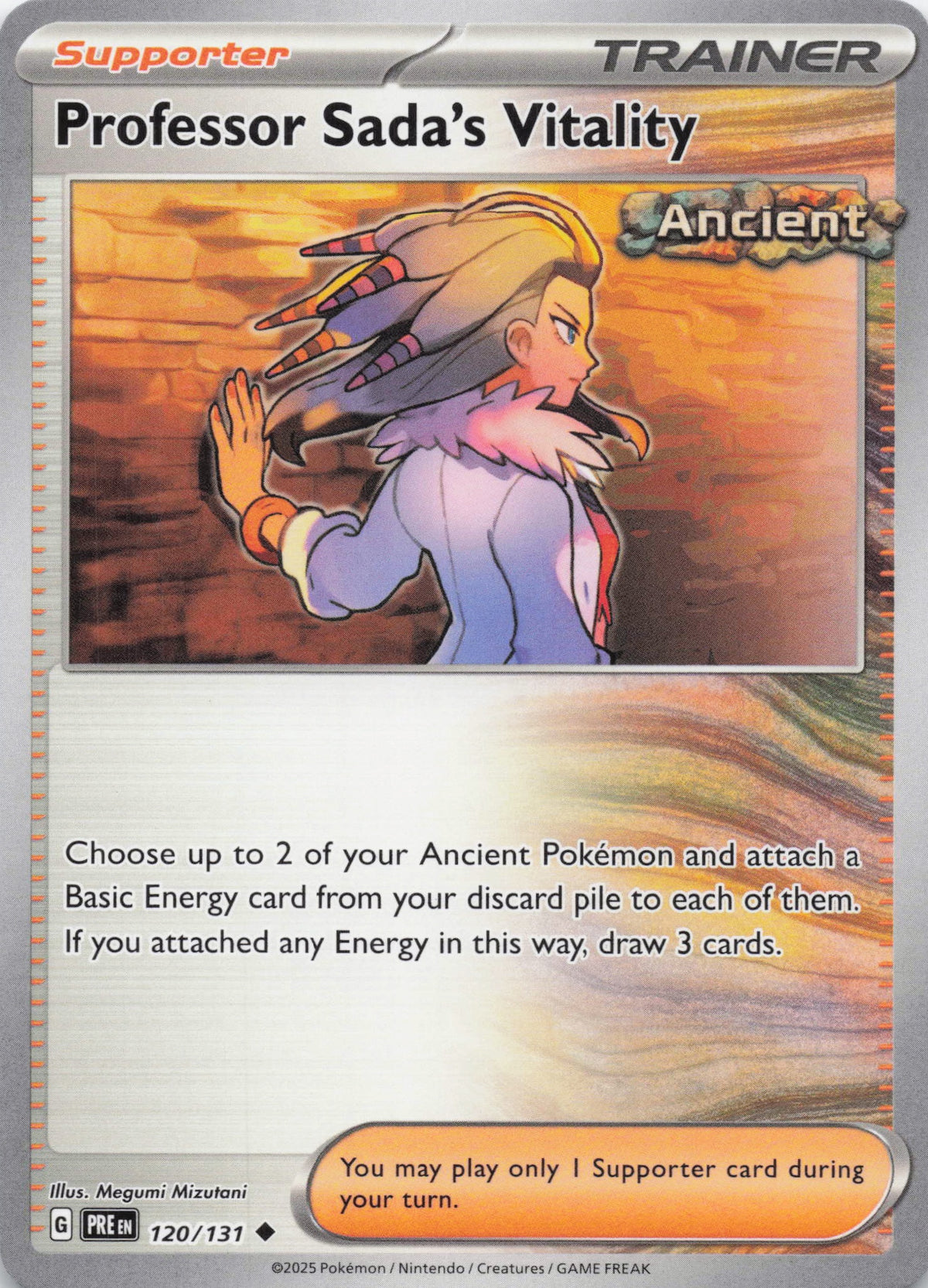 Professor Sada's Vitality - NM front