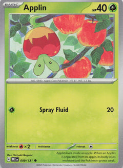 Pokémon Applin 9 – Prismatic Evolutions (PRE)