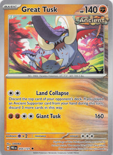 Great Tusk - NM front