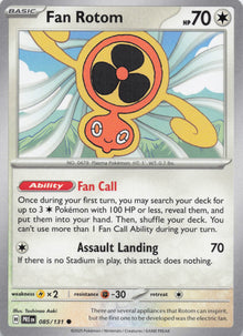 Fan Rotom - NM front