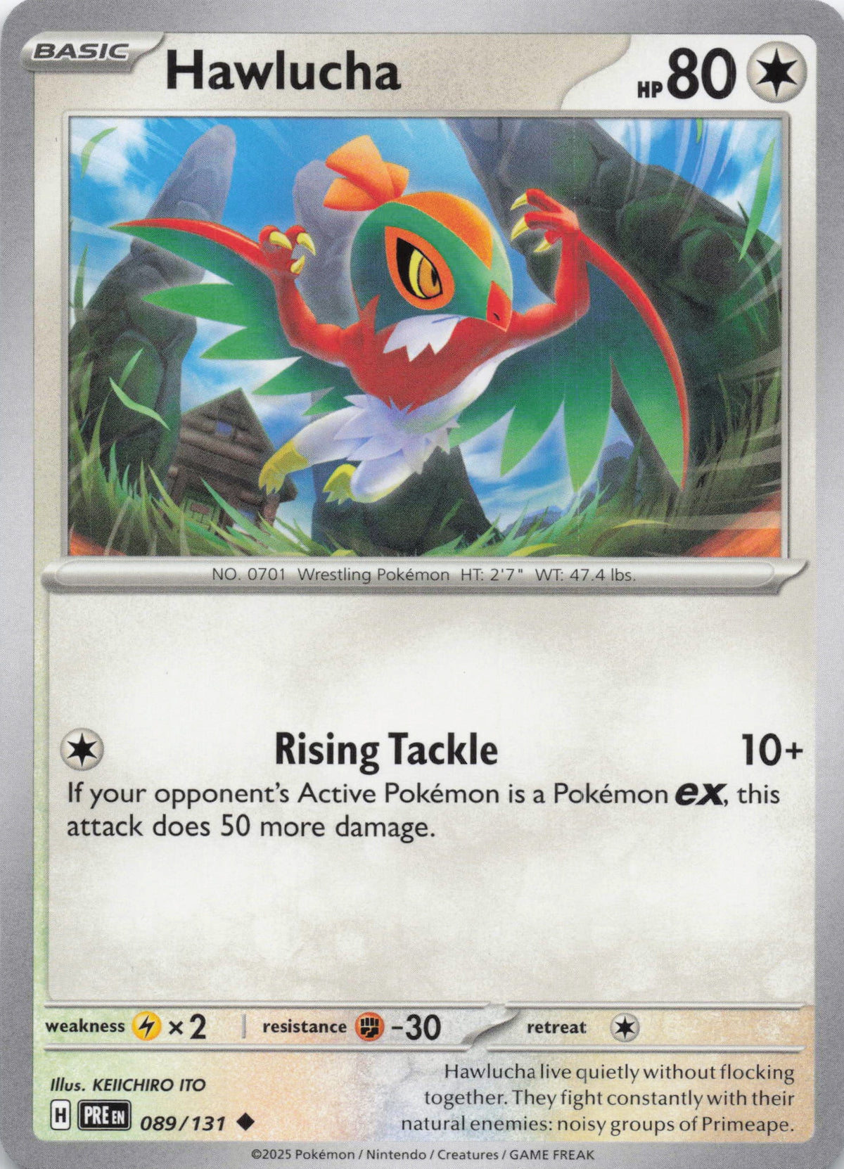Hawlucha - NM front