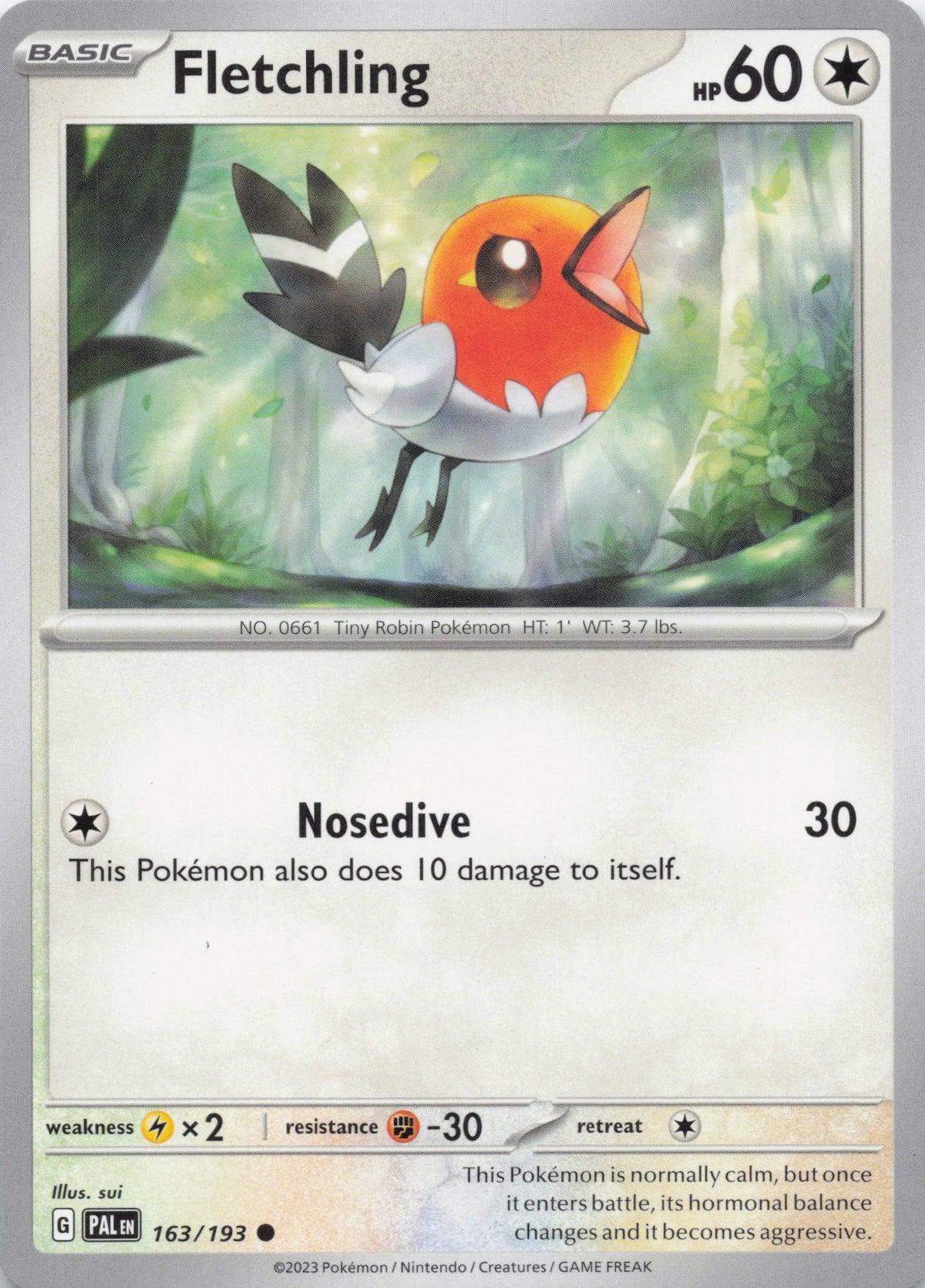 Fletchling (Holo) - NM front
