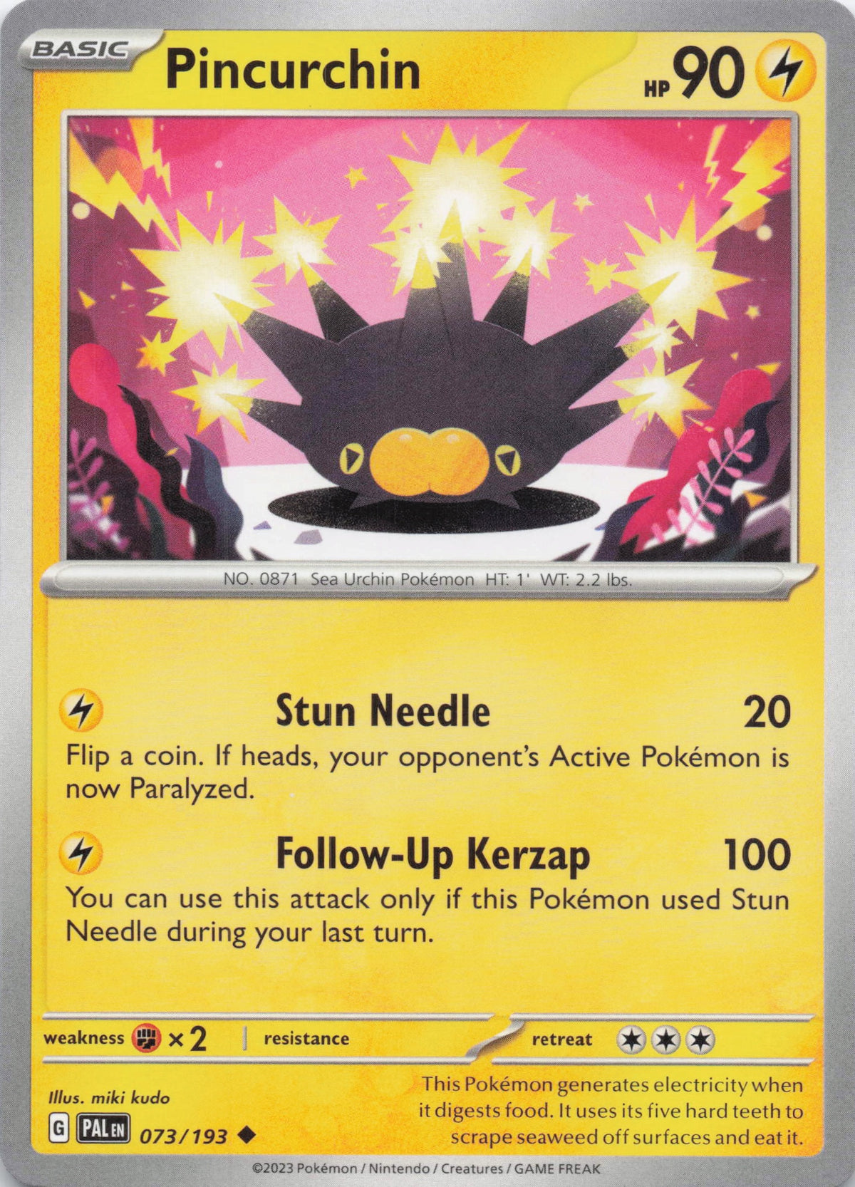 Pincurchin - NM front
