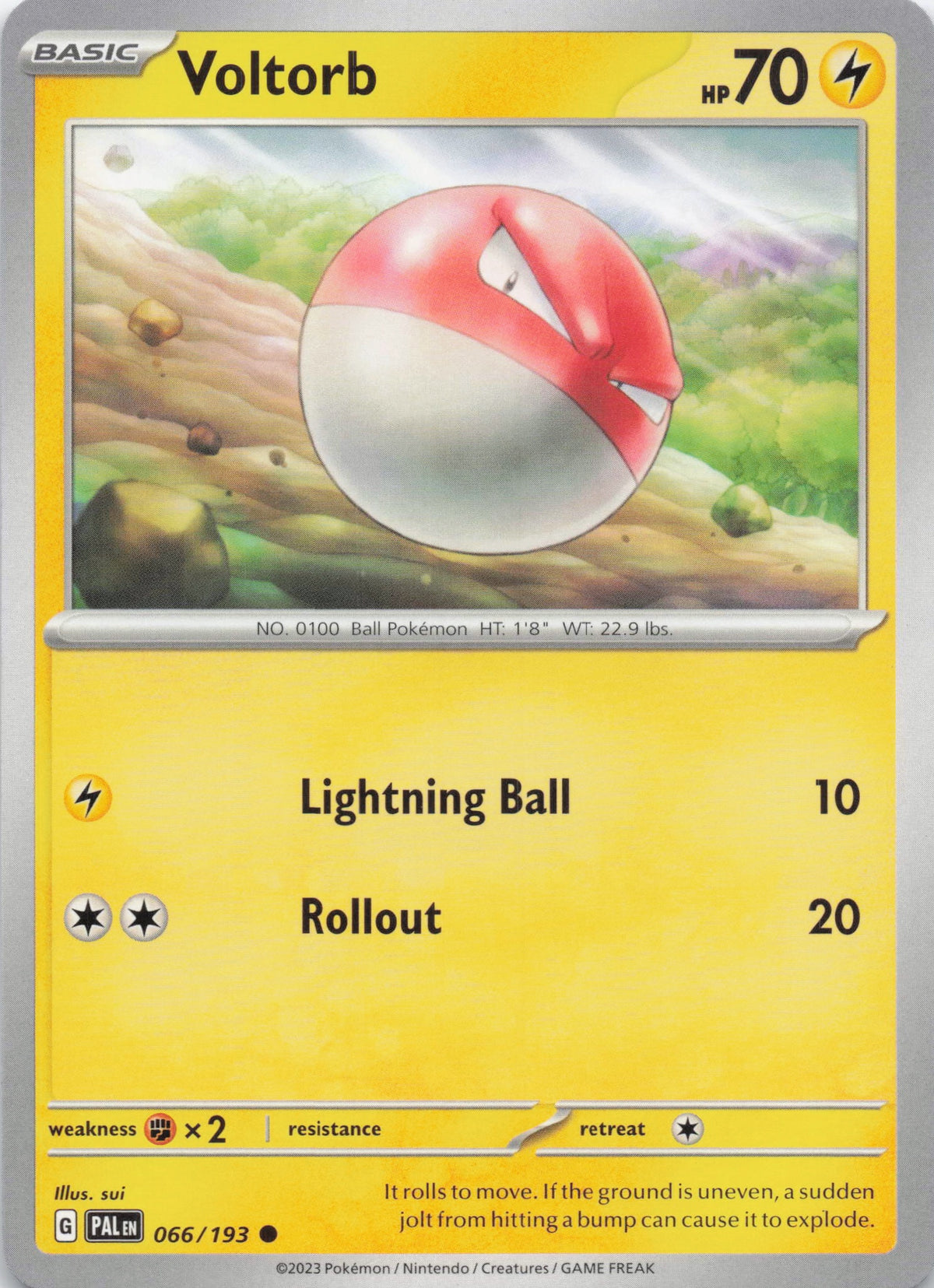 Voltorb - NM front