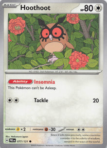 Hoothoot - NM front