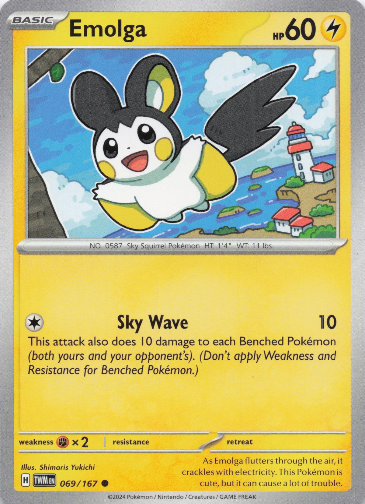 Emolga - NM front