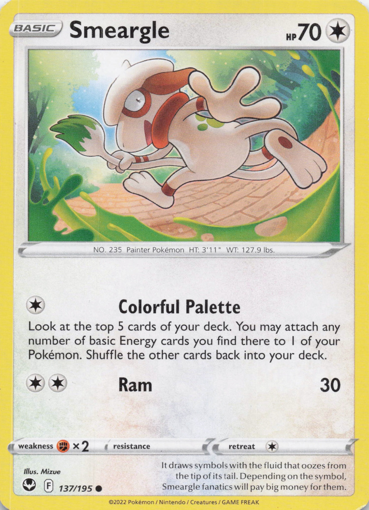 Smeargle - NM front