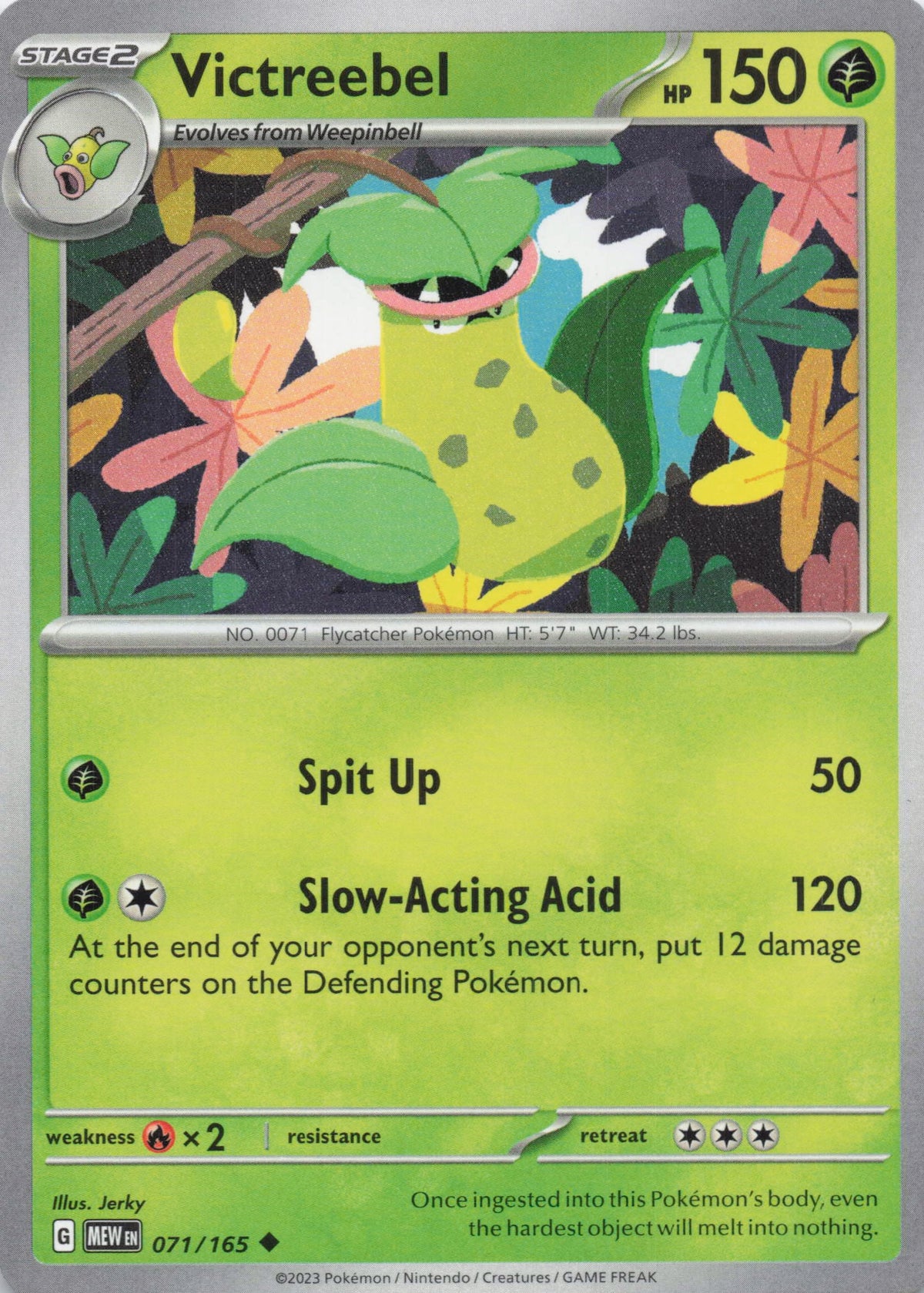 Victreebel - NM front