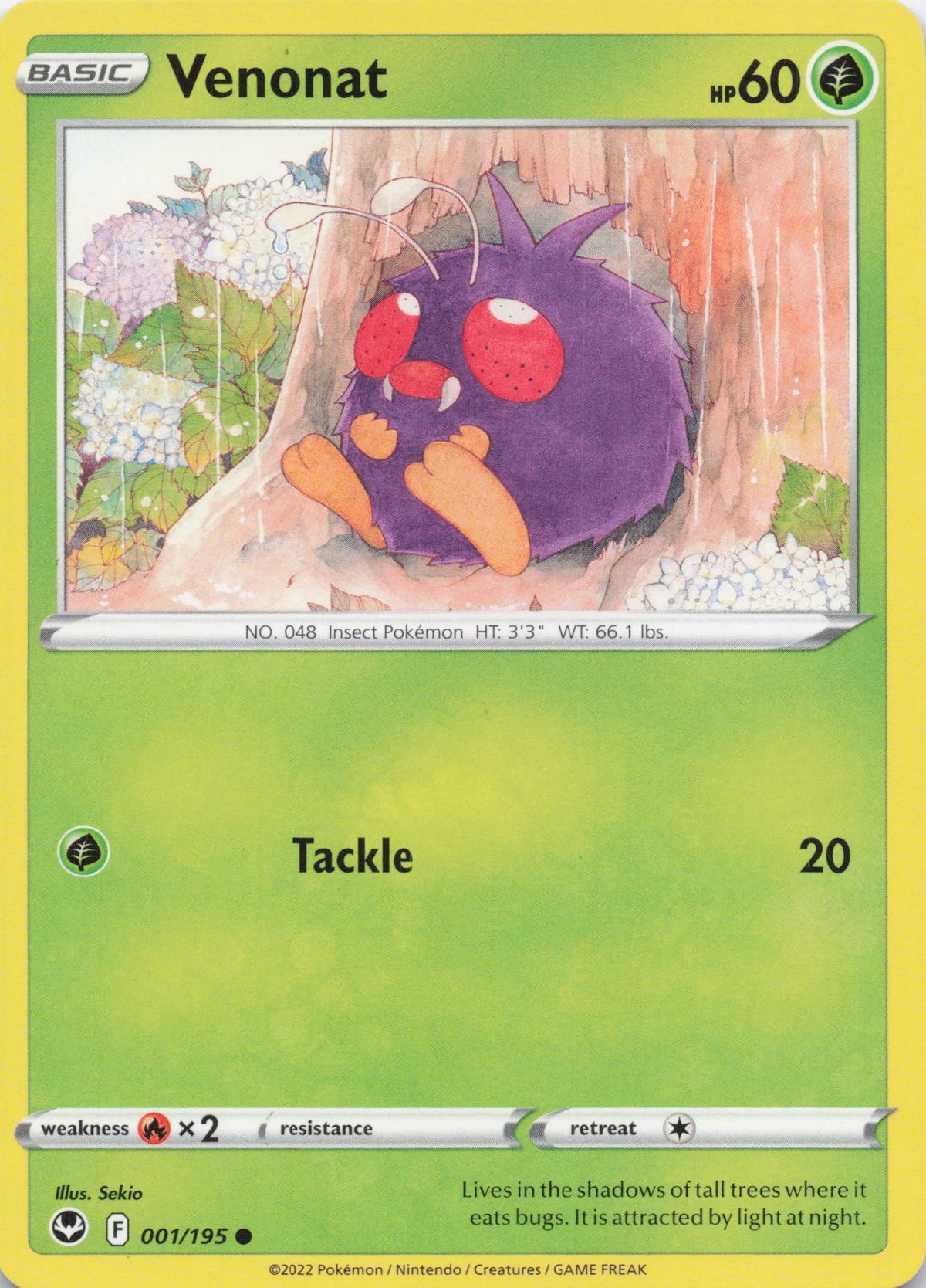 Venonat - NM front