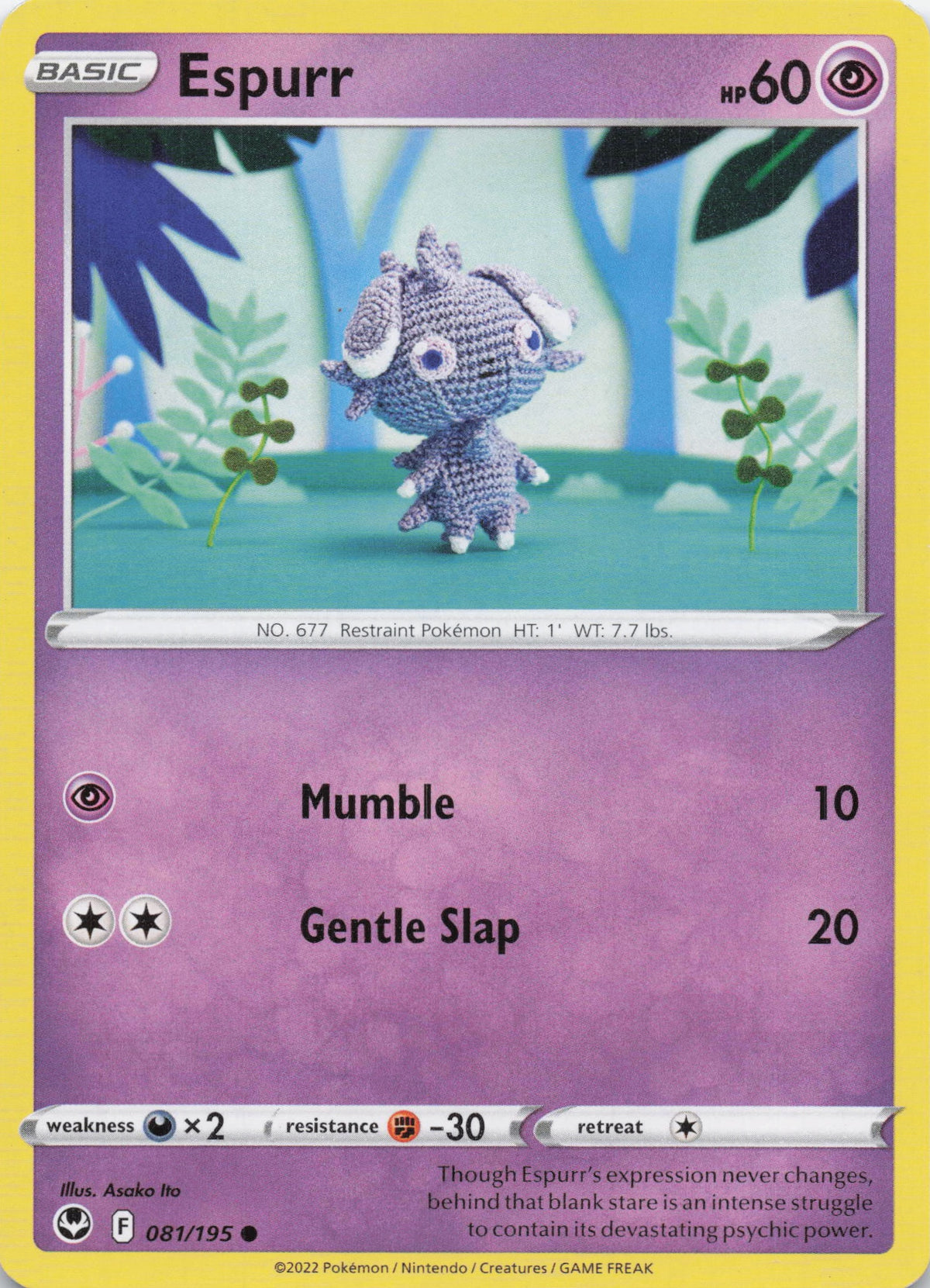 Espurr - NM front