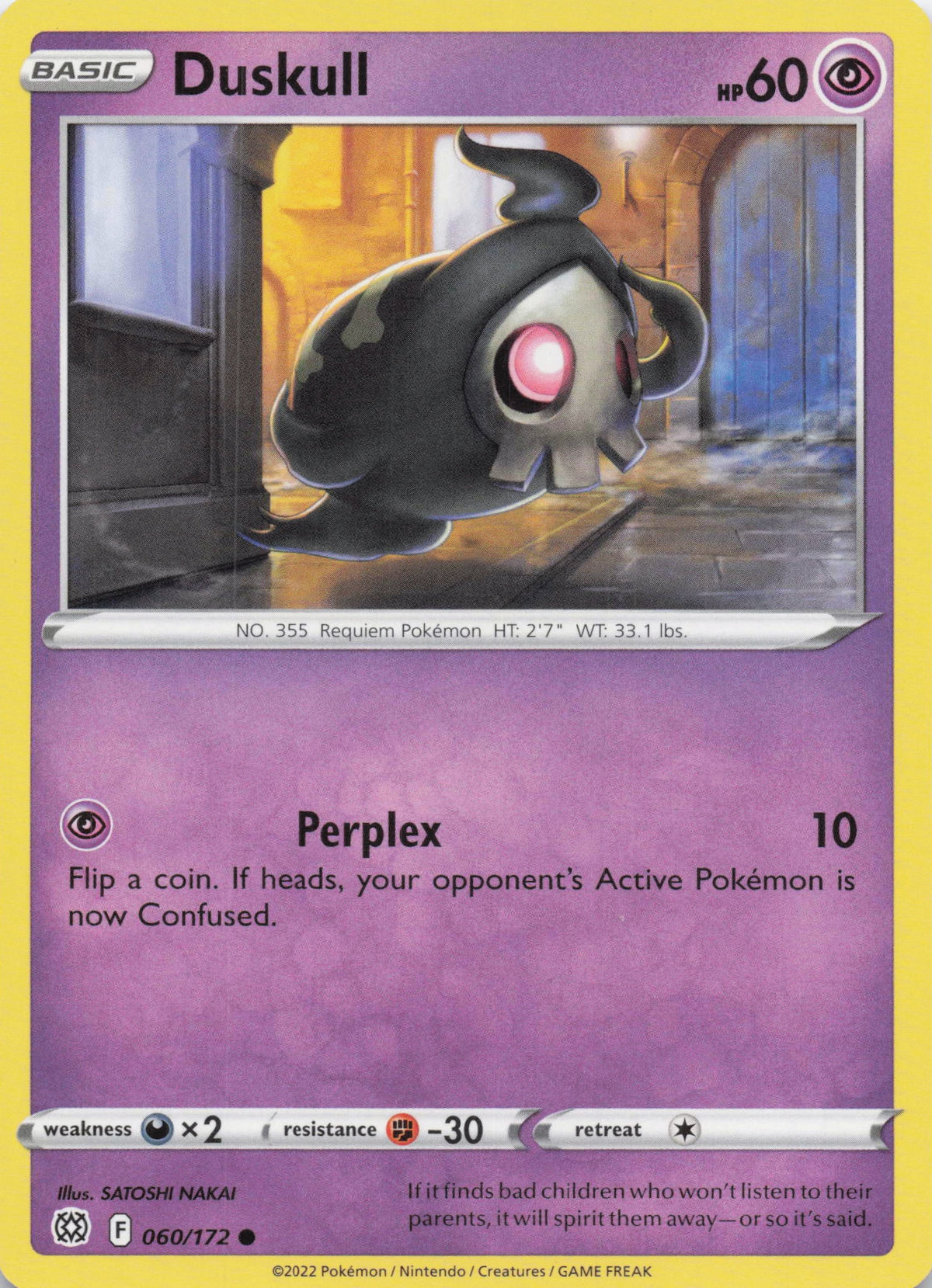 Duskull - NM front