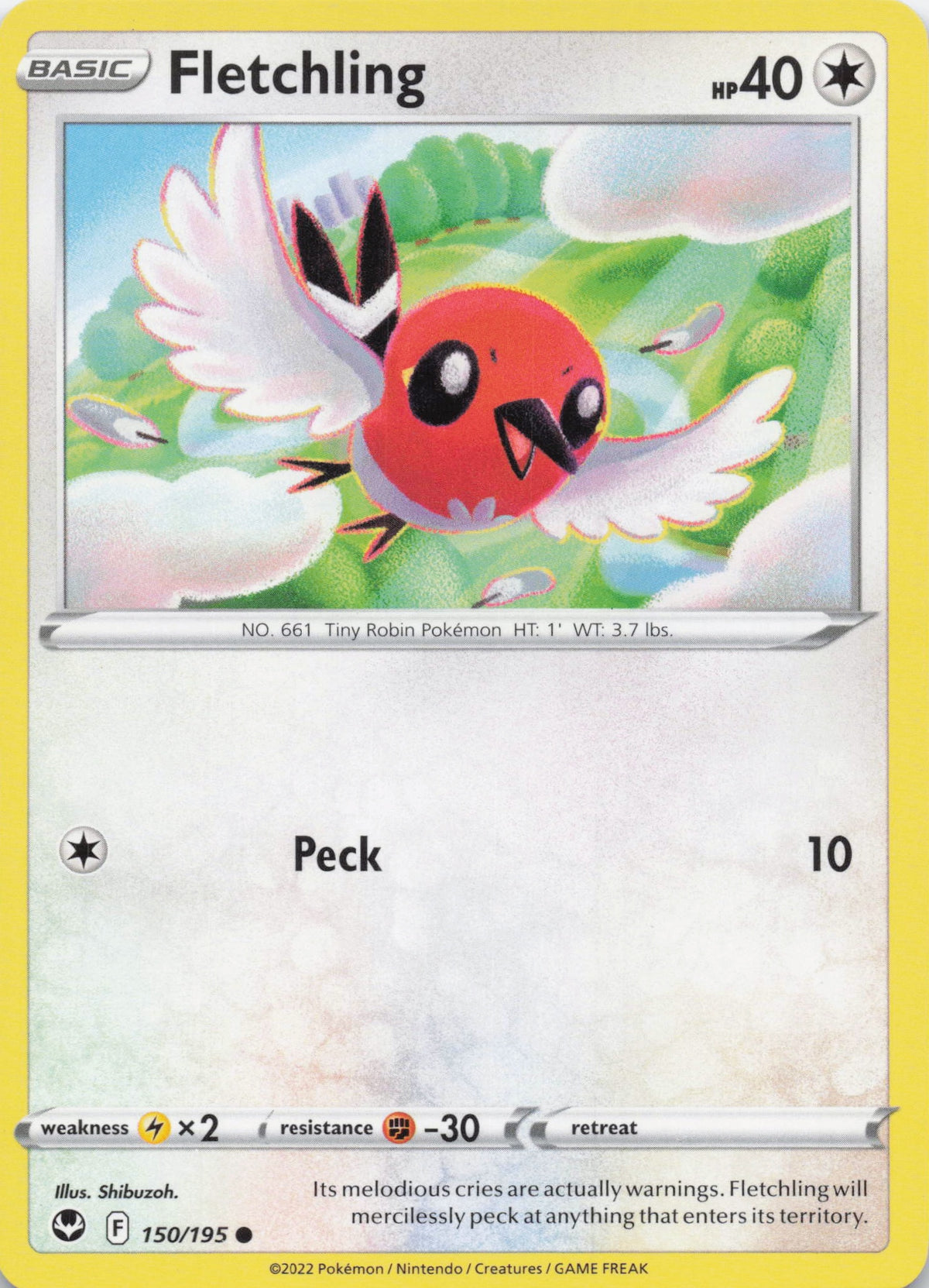 Fletchling - NM front