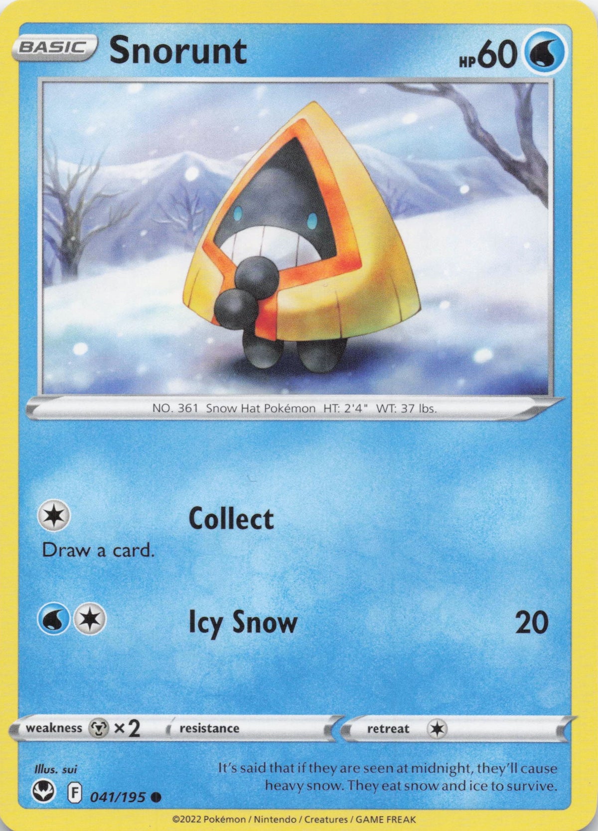 Snorunt - NM front