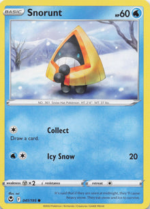 Snorunt - NM front