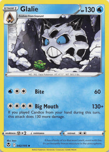 Glalie - NM front