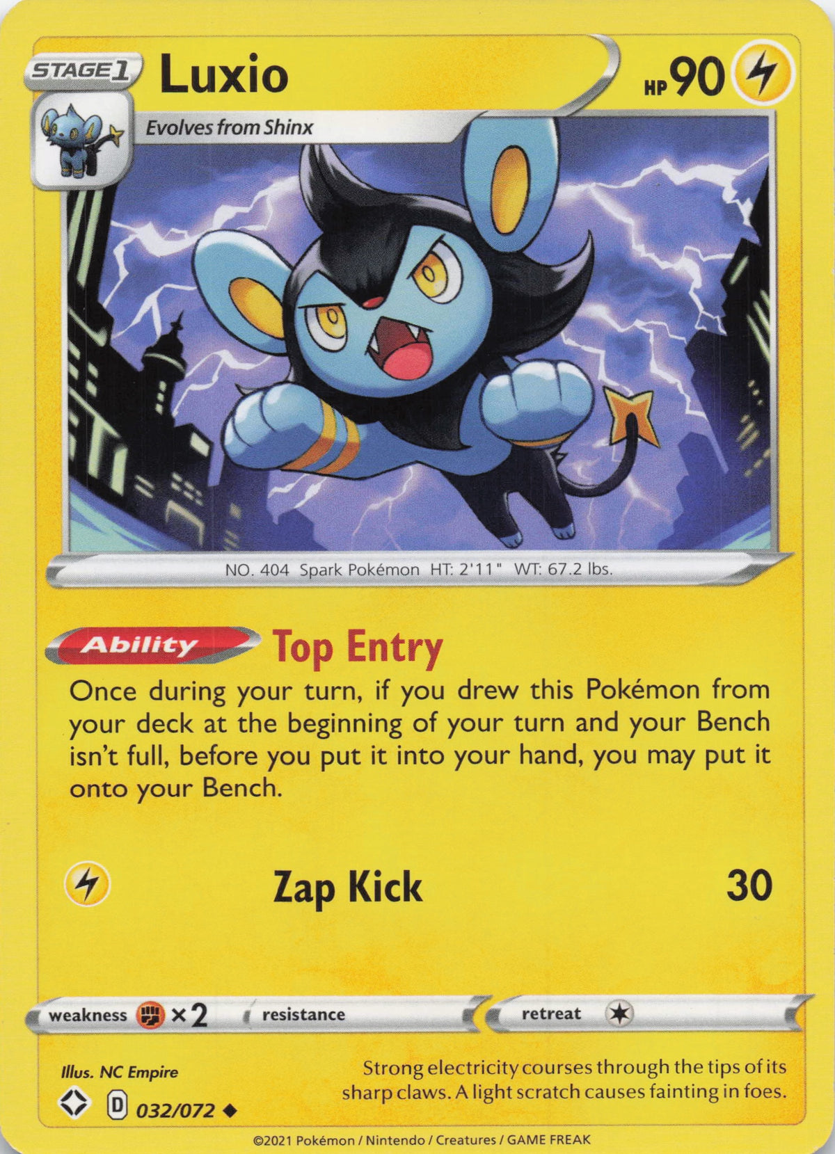 Luxio - NM front