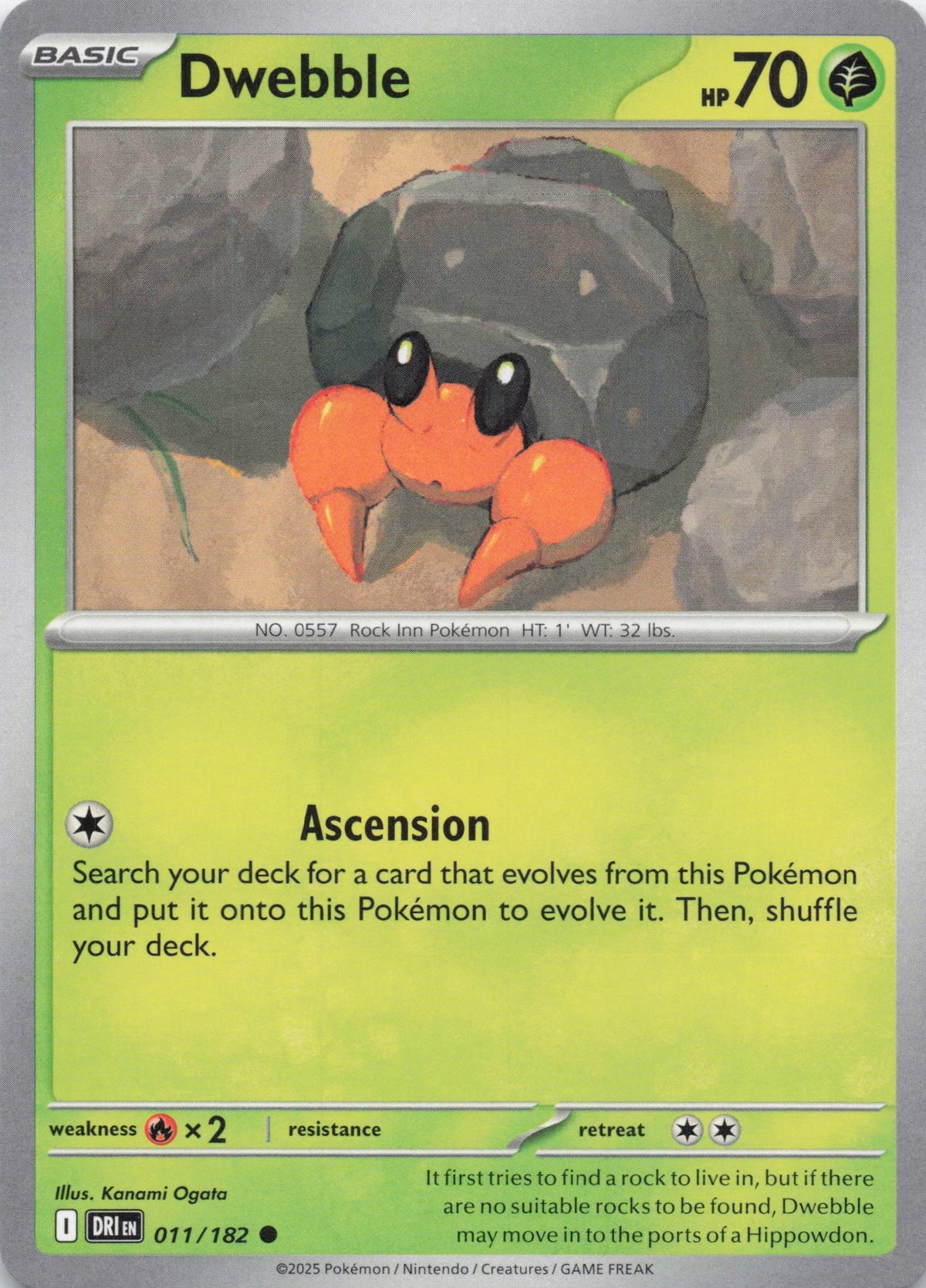 Dwebble - NM front
