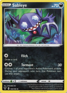 Sableye - NM front