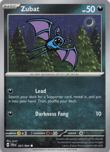 Zubat - NM front