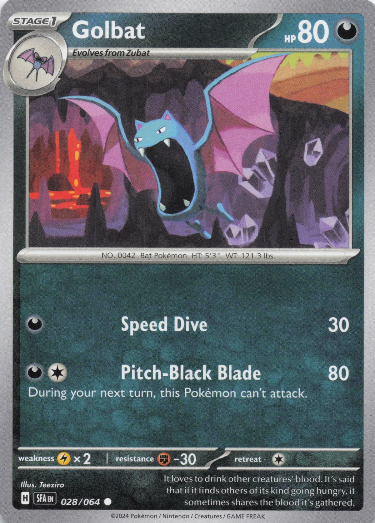 Golbat - NM front