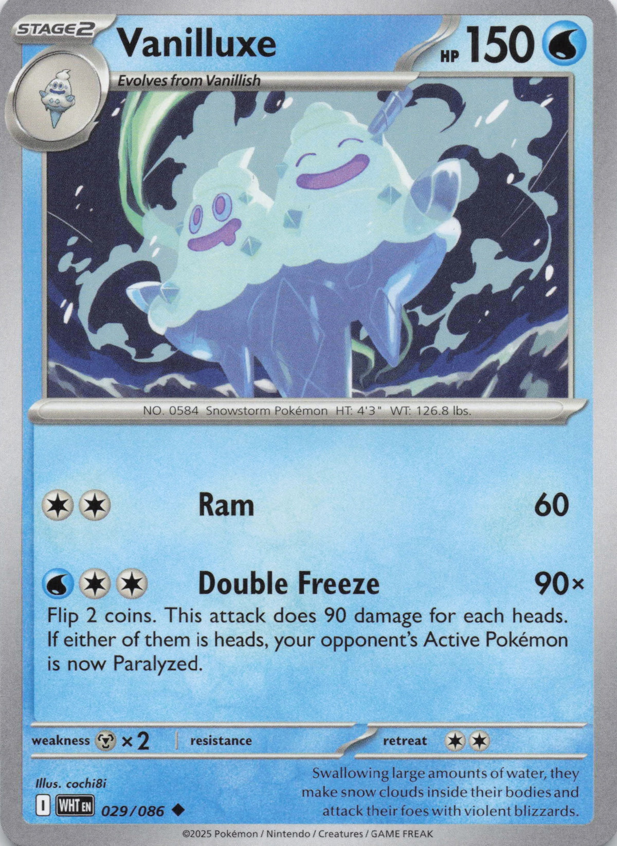 Vanilluxe - NM front