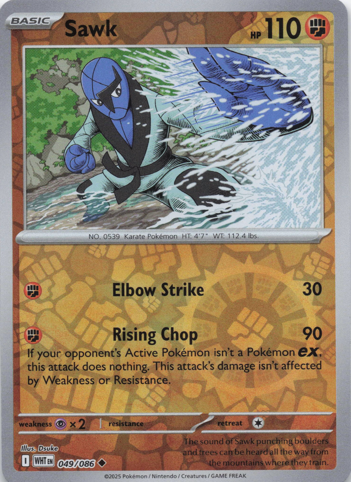Sawk (Holo) - NM front