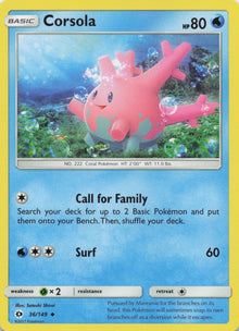 Corsola - NM front