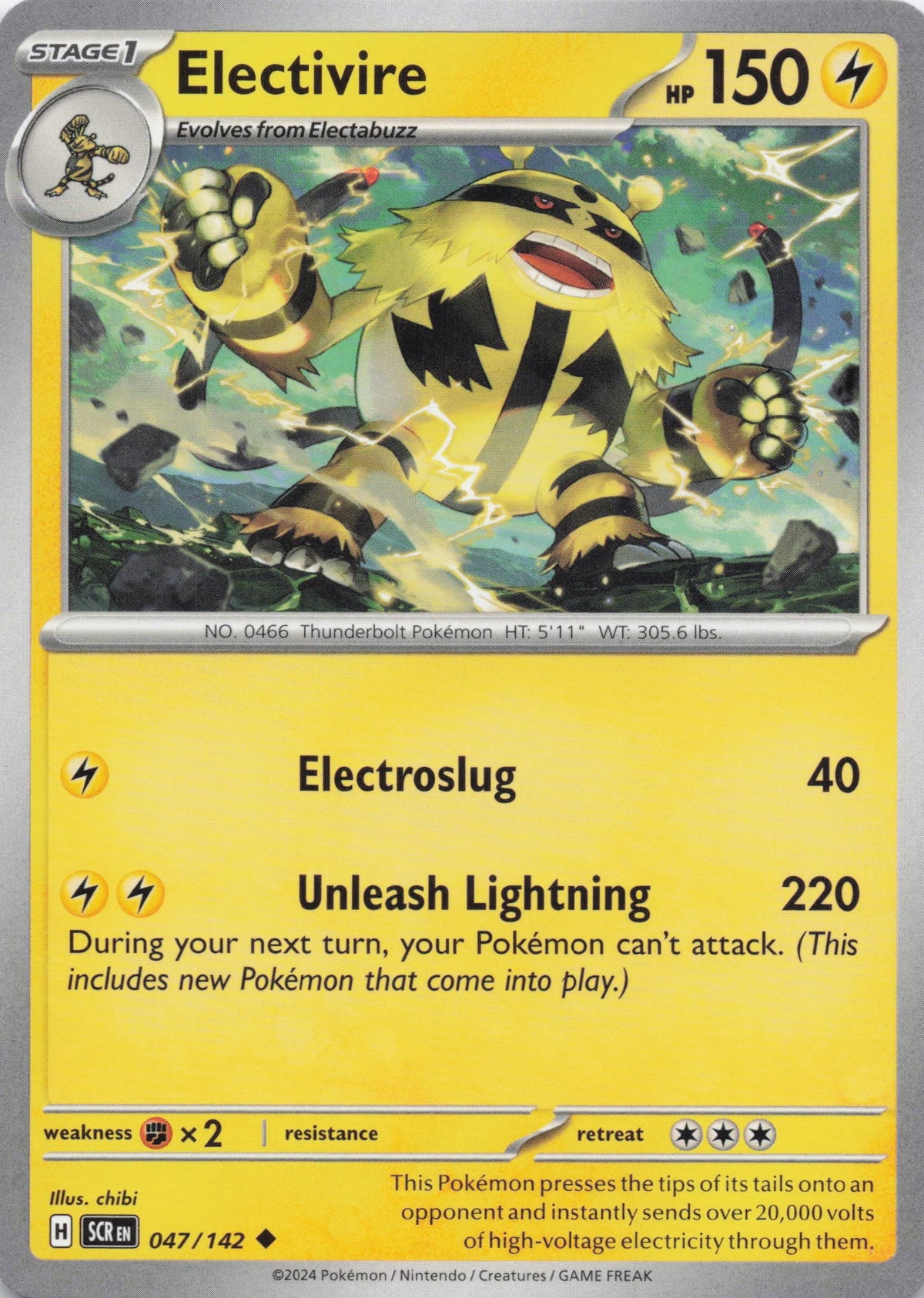 Electivire - NM front