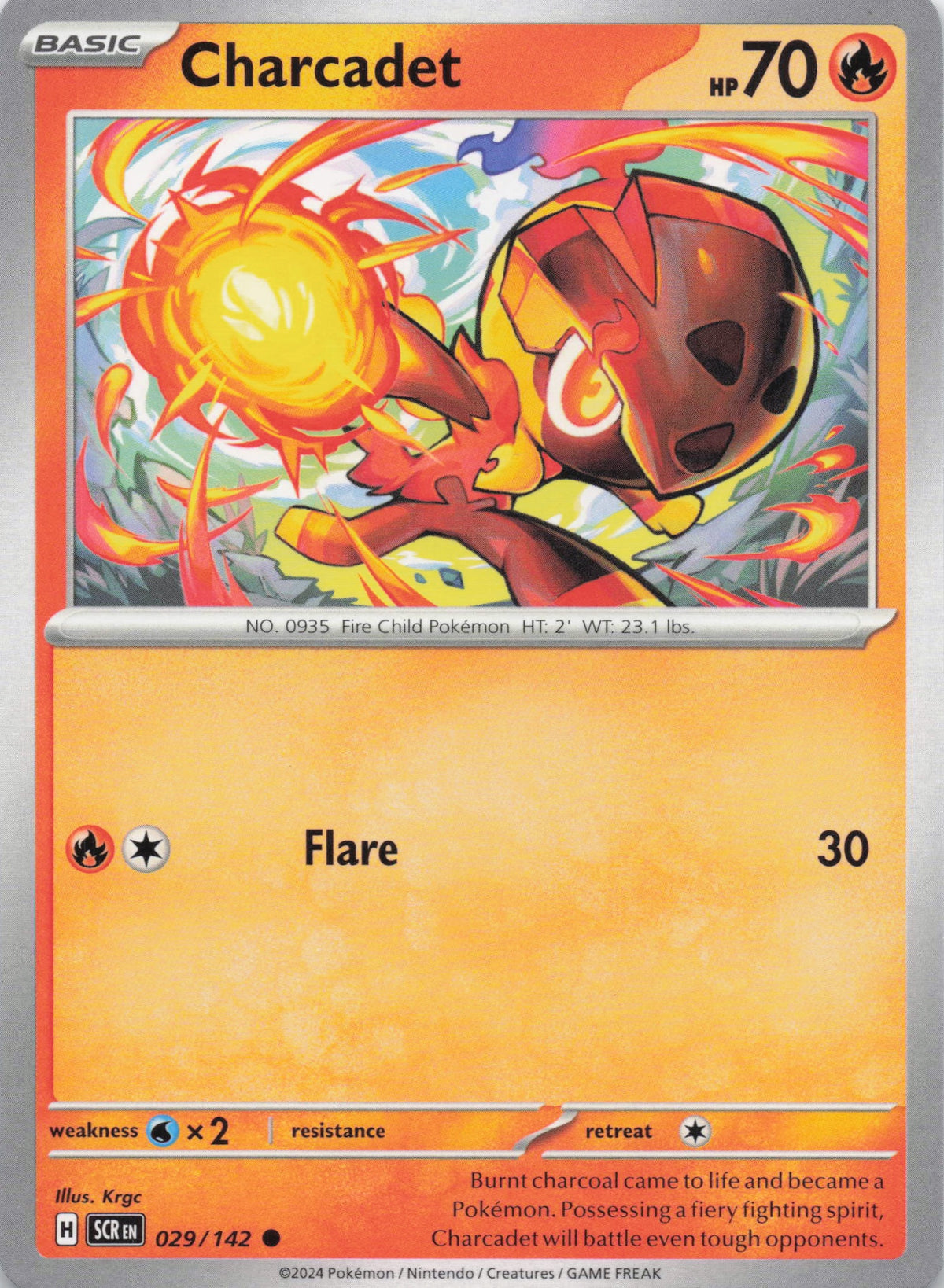 Charcadet - NM front