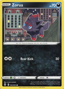 Zorua - NM front