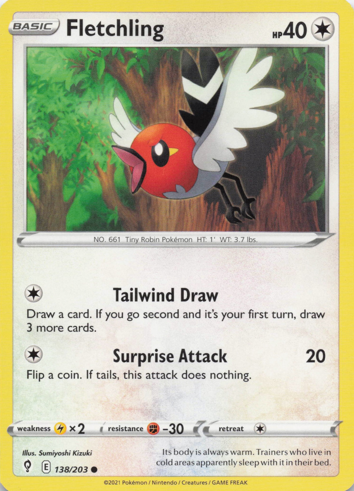 Fletchling (Holo) - NM front