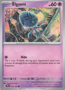 Elgyem (Holo) - NM front