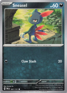 Sneasel - NM front