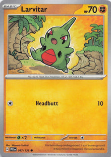 Larvitar - NM front