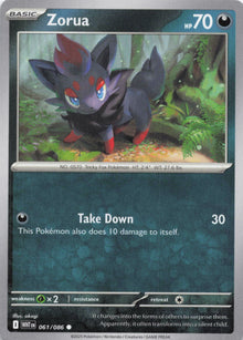 Zorua - NM front