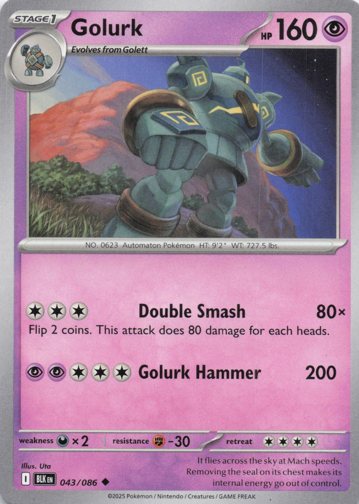 Golurk - NM front