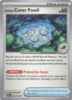 Pokémon Antique Cover Fossil 129 – Stellar Crown (BLK)